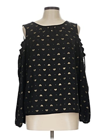 Lauren Conrad Long Sleeve Blouse (view 1)
