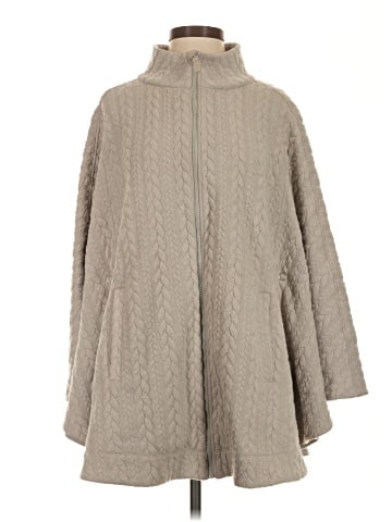 Peach Poncho (view 1)