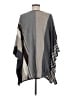 CAbi 100% Cotton Gray Poncho Size M - photo 2