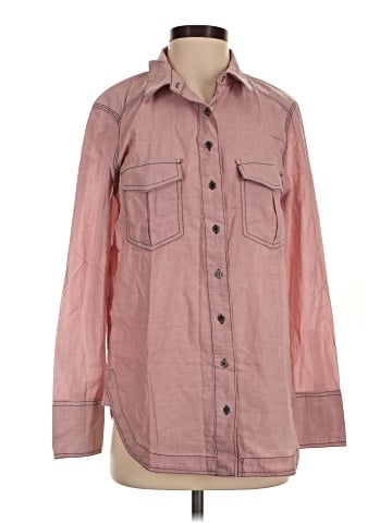Free People Long Sleeve Button-Down Shirt (view 1)