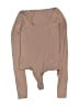 SKIMS 100% Spandex Tan Long Sleeve Top Size S - photo 1