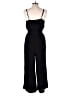 Be Cool Solid Black Jumpsuit Size L - photo 2