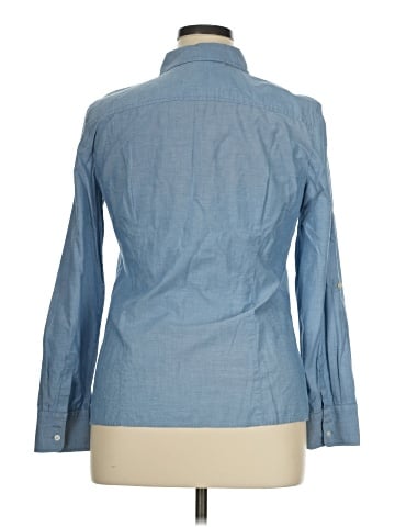 Talbots Long Sleeve Button-Down Shirt (view 2)