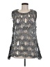 Lulu 100% Polyester Gray Vest Size M - photo 1