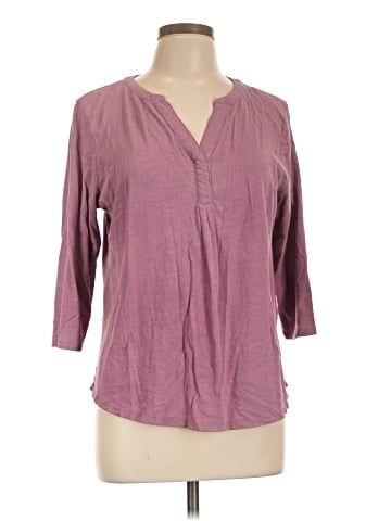Croft & Barrow 3/4 Sleeve T-Shirt (view 1)