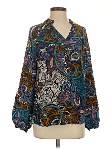 Robert Graham Long Sleeve Blouse (view 1)