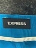 Express 100% Polyester Solid Blue Dress Pants Size L - photo 4