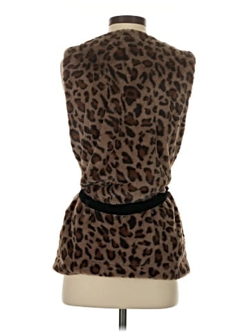 Hem & Thread Faux Fur Vest (view 2)