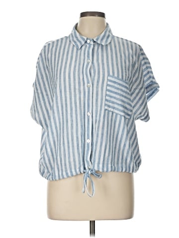 Kathy Ireland Short Sleeve Blouse (view 1)