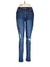 YMI Hearts Blue Jeans Size 9 - photo 1