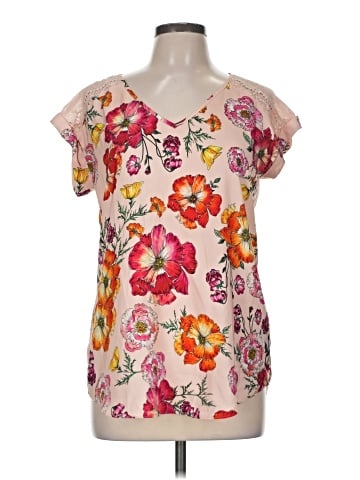 Express Short Sleeve Blouse (view 1)
