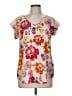 Express Pink Short Sleeve Blouse Size M - photo 1