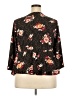 Torrid Black 3/4 Sleeve Blouse Size 2X Plus (2) - photo 2