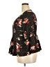 Torrid Black 3/4 Sleeve Blouse Size 2X Plus (2) - photo 5