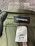 Express 100% Polyester Solid Green Shorts Size XL - photo 3
