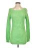 It's Our Time Green Pullover Sweater Size XS - photo 1