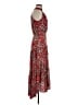 Ebby & I 100% Polyester Floral Red Cocktail Dress Size 8 - photo 4