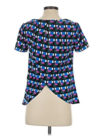 Cynthia by Cynthia Rowley Short Sleeve Blouse (view 2)