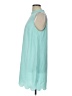 Mud Pie Solid Teal Casual Dress Size L - photo 5