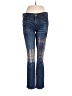 Current/Elliott Plaid Blue Jeans Size 28 waist - photo 1