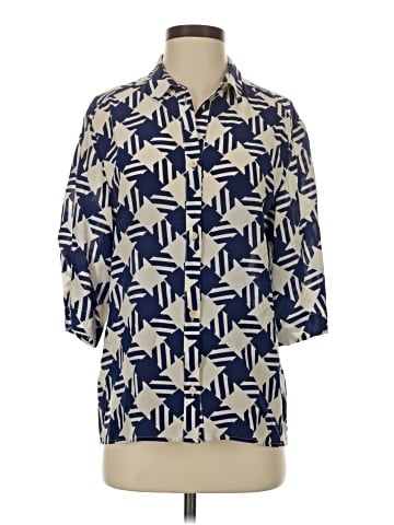 Karen Walker 3/4 Sleeve Button-Down Shirt (view 1)