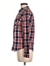 Forever 21 Plaid Red Long Sleeve Button-Down Shirt Size M - photo 5
