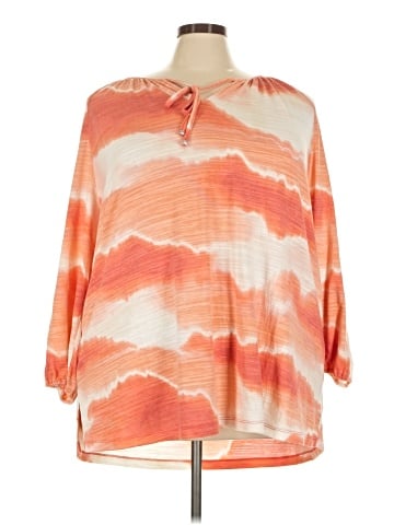 Susan Graver 3/4 Sleeve T-Shirt (view 1)