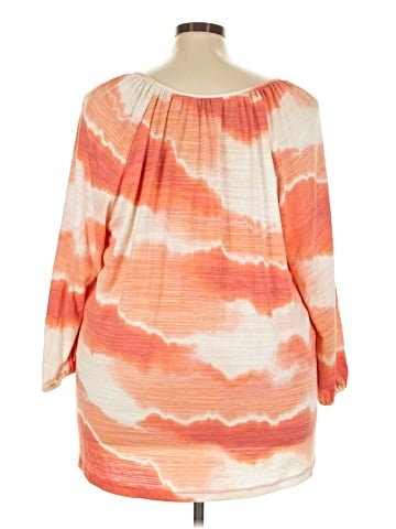 Susan Graver 3/4 Sleeve T-Shirt (view 2)
