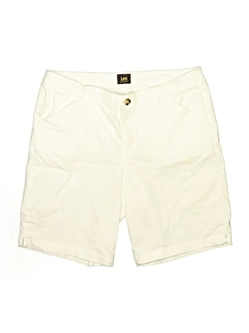 Lee Khaki Shorts (view 1)
