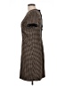 Max Studio Houndstooth Brown Casual Dress Size L - photo 5