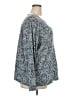 Croft & Barrow Blue 3/4 Sleeve Top Size 3X - photo 4