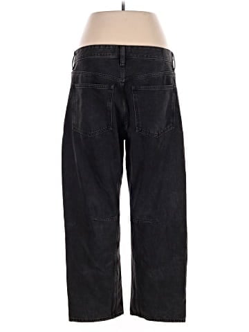 Madewell The Darted Barrel-Leg Jean in Olenda Wash (view 2)