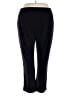 Slinky Brand Solid Black Track Pants Size 2X - photo 2