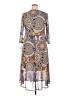 Robbie Bee Paisley Tan Casual Dress Size XL - photo 2