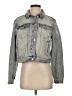Aqua 100% Cotton Gray Denim Jacket Size S - photo 1