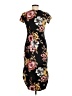 Cleo Floral Black Casual Dress Size M - photo 2