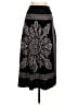 Venus 100% Polyester Paisley Black Casual Skirt Size XS (estimated) - photo 2