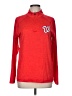 Majestic 100% Polyester Red Long Sleeve Top Size M - photo 1
