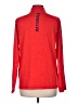 Majestic 100% Polyester Red Long Sleeve Top Size M - photo 2
