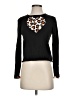 Michael Simon Animal Print Black Cardigan Size S - photo 1