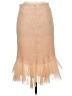 ASOS 100% Polyester Tan Formal Skirt Size 8 - photo 2