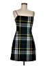 Wilfred Plaid Black Cocktail Dress Size 6 - photo 1