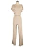 Thread & Supply Solid Tan Jumpsuit Size S - photo 1