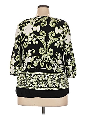 Cato 3/4 Sleeve Blouse (view 2)