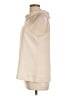 Trina Turk Ivory Sleeveless Blouse Size 10 - photo 5