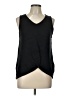 Apt. 9 100% Acrylic Solid Black Sweater Vest Size L - photo 1