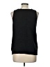 Apt. 9 100% Acrylic Solid Black Sweater Vest Size L - photo 2