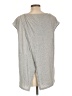 DKNY Jeans 100% Polyester Gray Sleeveless Blouse Size L - photo 2