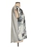 DKNY Jeans 100% Polyester Gray Sleeveless Blouse Size L - photo 4