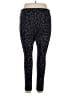 Style&Co Animal Print Black Leggings Size 2X - photo 2